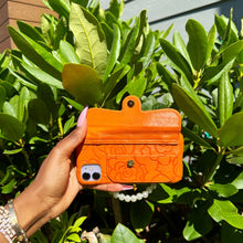 Load image into Gallery viewer, CANDY WALLET CASE - ORANGE