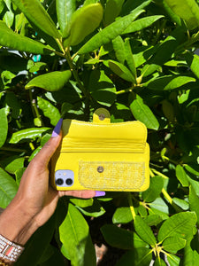 CANDY WALLET CASE - YELLOW